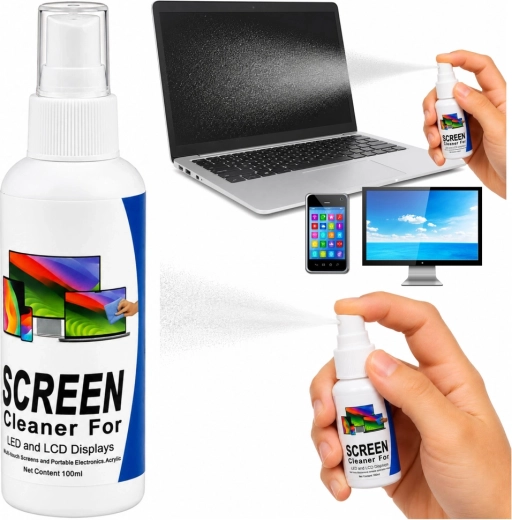 Preparat do czyszczenia ekranów LCD/LED/TFT 100 ml - 1 sztuka