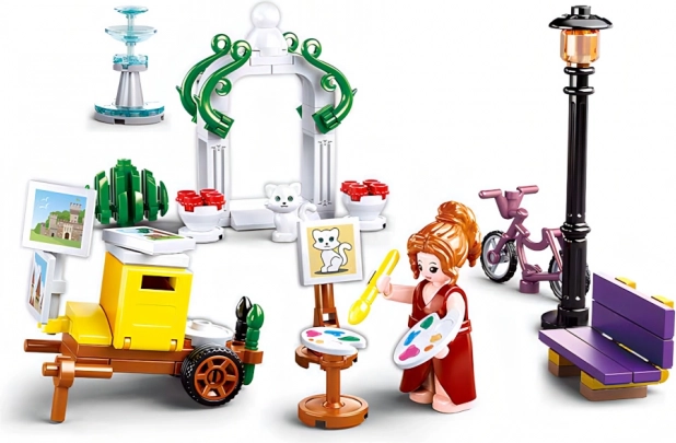 Sluban Dziewczęcy Sen Wioska - Malarz w parku