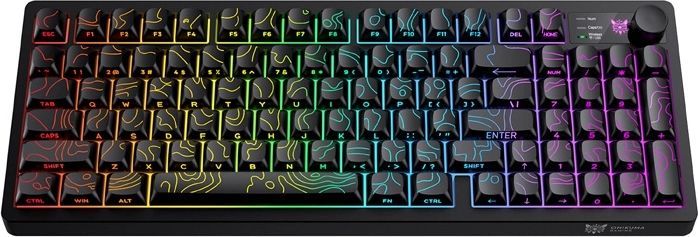 Onikuma MT902 klawiatura gamingowa RGB (czarna)