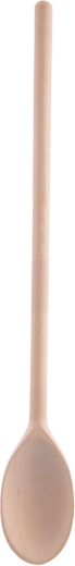 Drewniana łyżka gastronomiczna owalna 60 cm