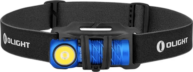 Latarka czołowa i kieszonkowa OLIGHT Perun 2 Mini Blue CW, ładowana