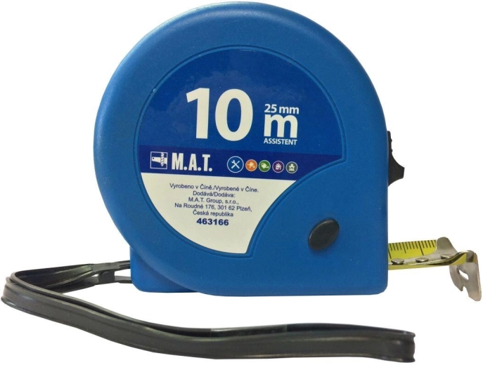 Miara zwijana 10 m × 25 mm ASSISTENT