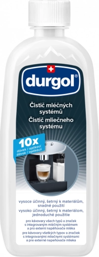 Durgol środek do czyszczenia systemu mlecznego do wszystkich ekspresów do kawy i spieniaczy mleka 500 ml