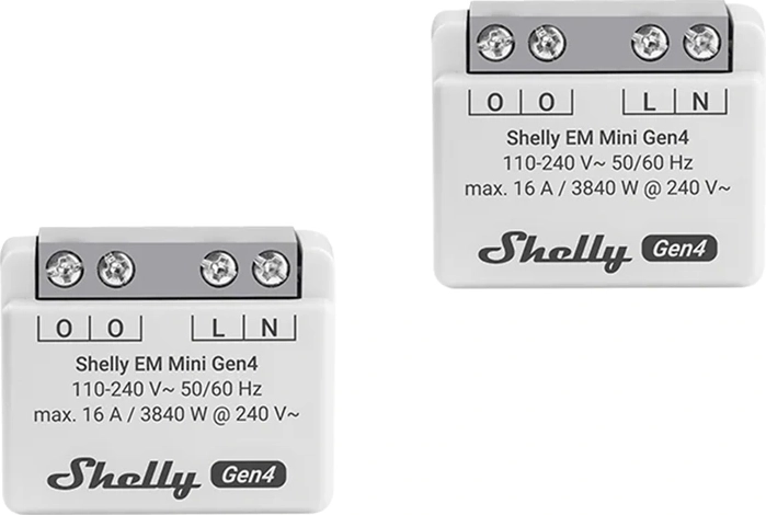 Shelly EM Mini Gen4 miernik zużycia energii (2 szt.)