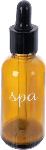 Kosmetyczna buteleczka Spa 30 ml z brązowego szkła z pipetą