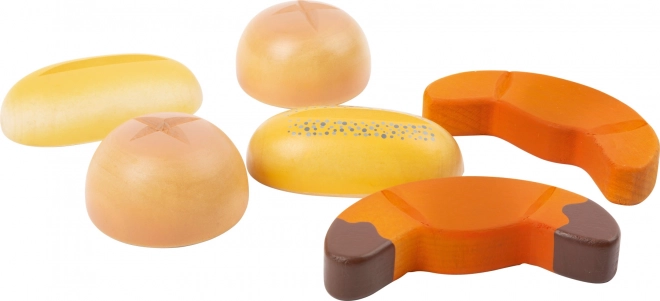 Drewniany zestaw świeżego pieczywa small foot
