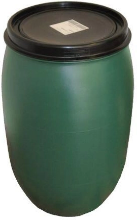 Plastowa beczka na deszczówkę 120 l z pokrywą
