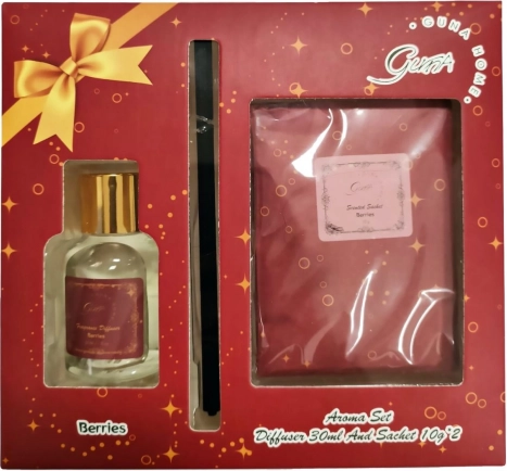 Zestaw dyfuzorów i woreczków Guna Home – Jagody