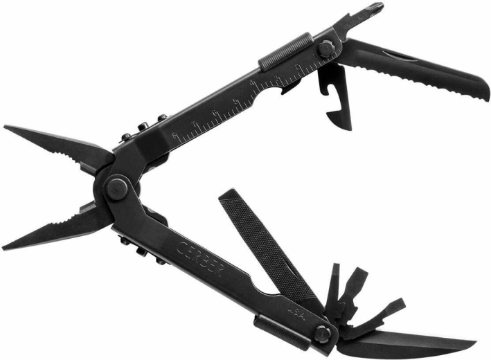 Gerber MP600 Full-Size Multi-Tool czarny wielofunkcyjny nóż z etui