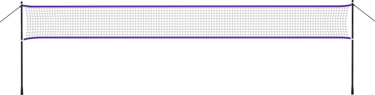 Siatka do badmintona NILS NT300 przenośna do ogrodu i gier na świeżym powietrzu