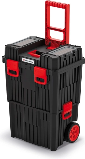 Modułowa skrzynia narzędziowa na kółkach Heavy Kistenberg, 71 l