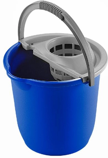 Plastowe wiadro z wyciskaczem 12 l Heidrun