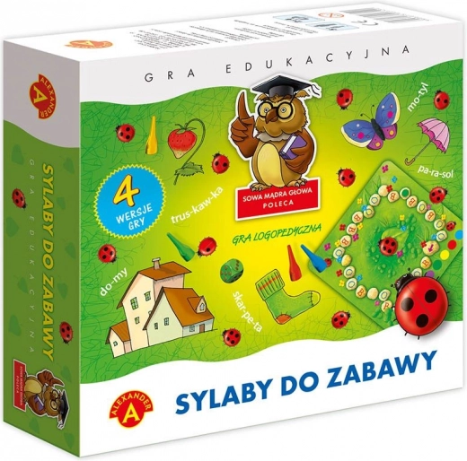 Alexander Edukacyjna gra Sowa mądra głowa – sylaby na wesoło