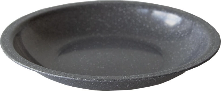 Głęboki talerz 23 cm PH Stone, wygląd granitowy