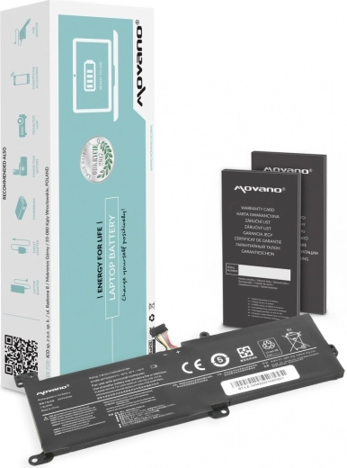 Movano bateria do Lenovo IdeaPad 320 (L16L2PB2) 4100 mAh 31 Wh