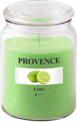 Świeca zapachowa w szkle Provence limonka 95 godzin