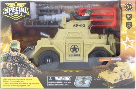 Wojskowy opancerzony jeep