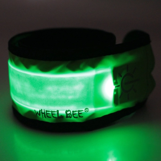 Wheel-Bee wielofunkcyjna LED opaska odblaskowa typu slap light