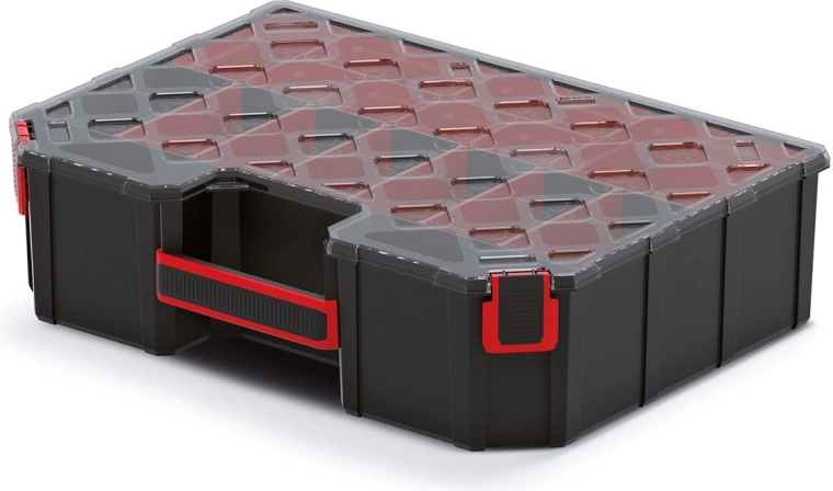 Wysoki organizer TAGER CARBO PLUS z przegrodami 390 × 284 × 105 mm