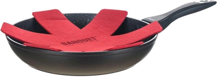 Patelnia LUMIA 28 cm z nieprzywierającą powłoką i pierścieniem termicznym