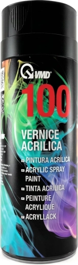Akrylowa emalia w sprayu do metalu, plastiku i drewna 400 ml, matowa biała