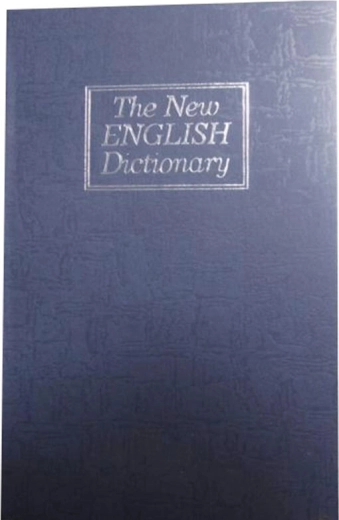 Sejf w formie książki 180 × 115 × 55 mm, niebieski