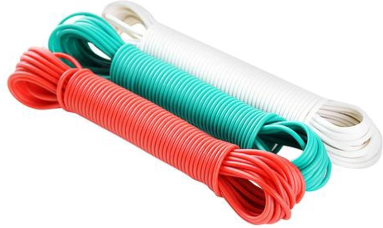 Sznur do prania ze stalową linką 15 m