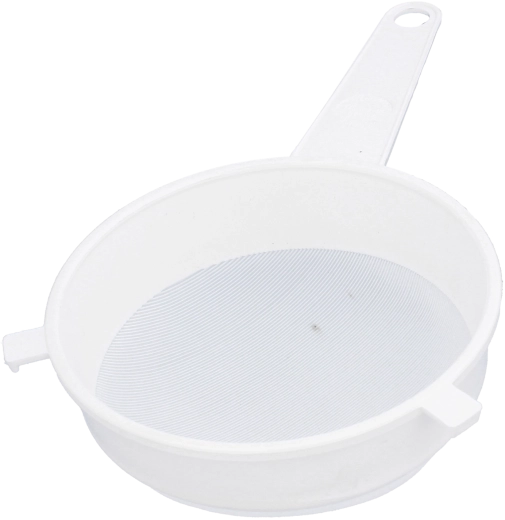Plastowe kuchenne sitko z drobną siatką 20 cm
