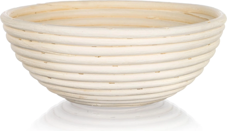 Koszyk do wyrastania chleba z kwiatowym dekorem 21 cm