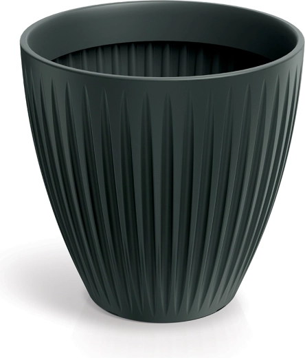 Donica Latia Round Midl 48 cm antracyt