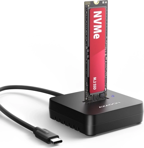 Axagon stacja dokująca USB-C 3.2 Gen 2 do NVMe M.2 SSD 10Gbps