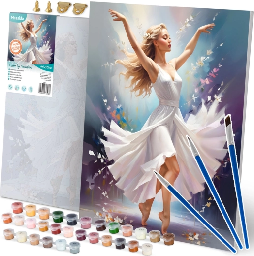 Obraz po numerach 40x50 cm MASSIDO Tańcząca kobieta