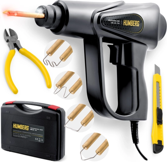 Zgrzewarka do plastiku 70 W HUMBERG HM-293 w walizce