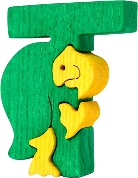 Fauna alfabet – litera T żółw