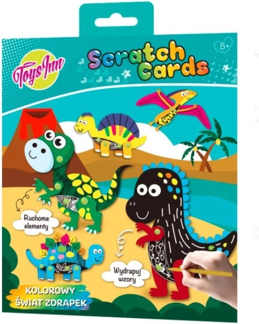 STNUX Zdrapki dinozaurów