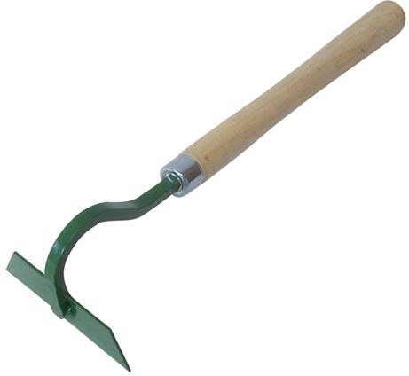 Ręczna niska haczka z trzonkiem 25 cm