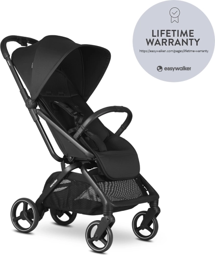 Easywalker Rockey M wózek spacerowy Pure Black