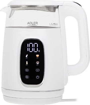 Czajnik elektryczny Adler z regulacją temperatury 1,7 l