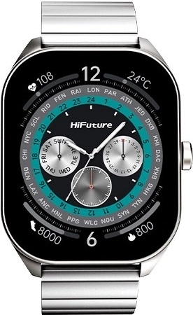 Smartwatch HiFuture FutureFit Apex srebrny