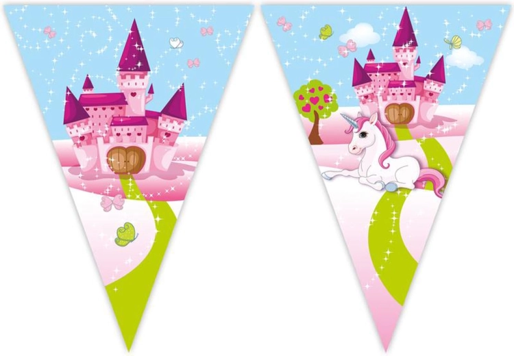 Girlanda z motywem jednorożca