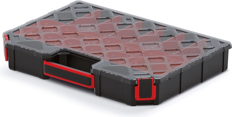 Organizer z przegródkami z serii Tager Carbo Plus 390 × 284 × 60 mm