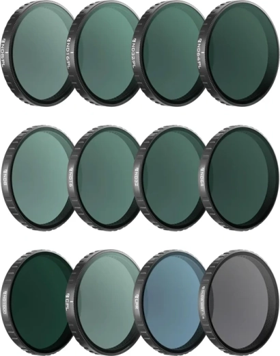Zestaw filtrów Freewell do Osmo Action 6 Mega Kit – 12-elementowy