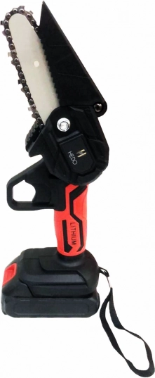 Mini piła łańcuchowa HEDO - czerwona