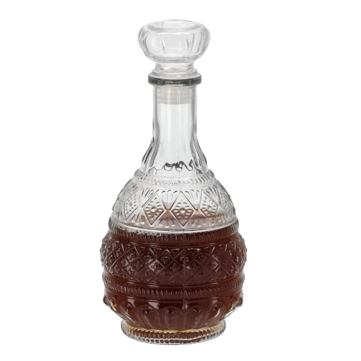 Szklana karafka 950 ml z korkiem