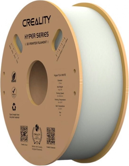 Filament creality hyper pla biały 1,75 mm