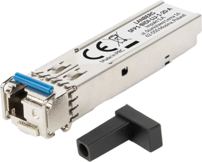 Moduł optyczny SFP BIDI A 1,25 Gb/s do 20 km 1310/1550 nm LC/UPC