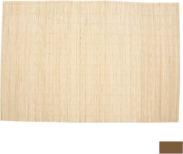 Bambusowa mata stołowa 43,5 × 30 cm mix