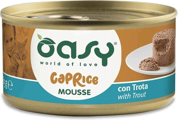oasy caprice mus z pstrągiem 85 g