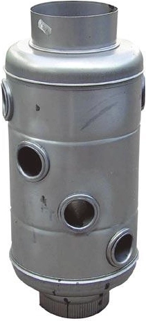 Wymiennik ciepła do przewodu dymowego Klasik 130/132 × 450 mm, stal