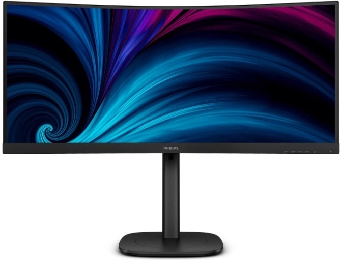 Philips 34" zakrzywiony ultrawide monitor VA z HDMI, DisplayPort i RJ‑45